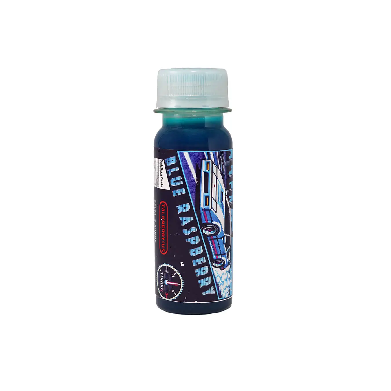 Nerdy Blue Raspberry Turbo – 150mg Delta 9 THC HD9 Nano Syrup Shot – 60ml Drinkable Edible